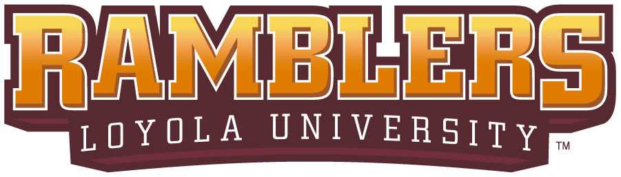 Loyola Ramblers 2012-2019 Wordmark Logo diy iron on heat transfer